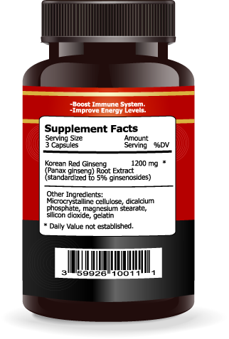 Korean Red Panax Ginseng